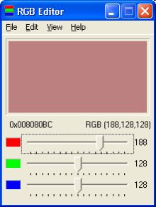 RGB Editor