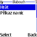 Nokia - menu
