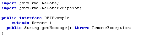 Výpis súboru RMIExample.java