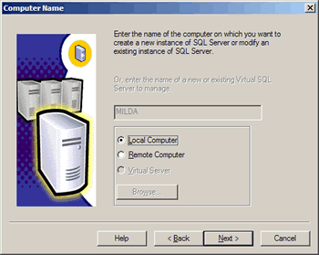 Microsoft SQL Server 2000 instalace 2