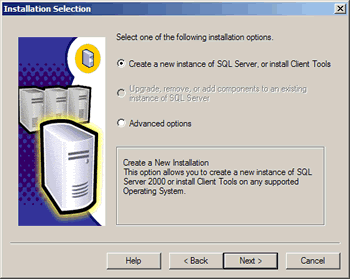 Microsoft SQL Server 2000 instalace 3