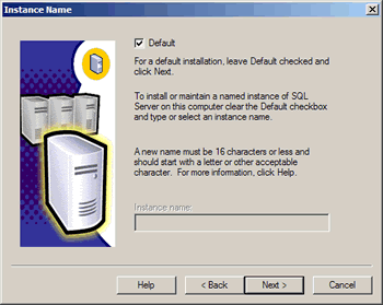 Microsoft SQL Server 2000 instalace 5