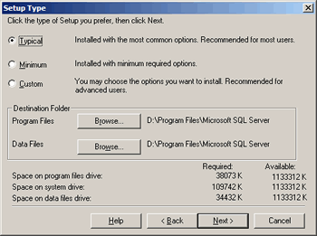 Microsoft SQL Server 2000 instalace 6