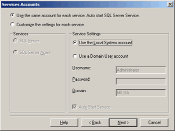 Microsoft SQL Server 2000 instalace 7