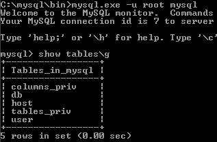 MySQL klient