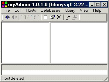 Vzhled MyAdmin