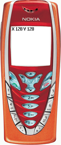 Nokia 7210, použití třídy FullCanvas