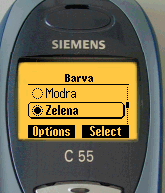 Siemens C55 a třída LIST