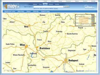 Betamapy serveru Atlas.sk