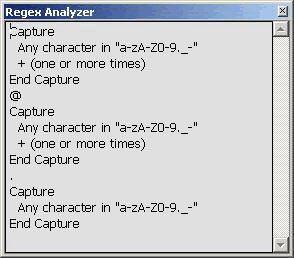 The Regulator - Regex Analyzer