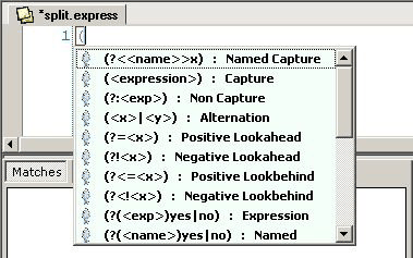 The Regulator - Intellisense