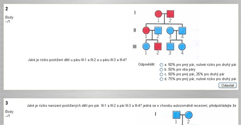 Test z biologie - genetika