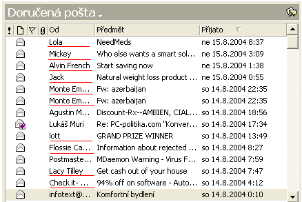 Spamming v e-mailové poště