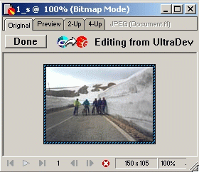 Editace obrázku ve Fireworks 4.0