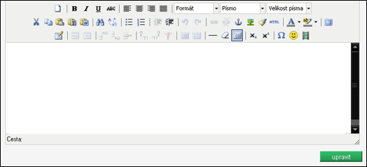 WYSIWYG editor