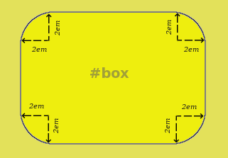 border-radius: 2em