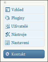 Paletka Kontakt pluginu Contact Form 7