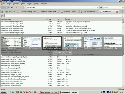 Zobrazení náhledu stránek ve Firefoxu 3.6