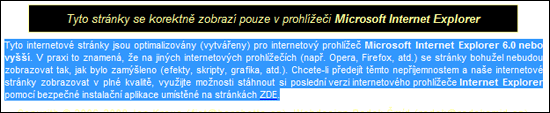 Nejlépe prohlížet v IE