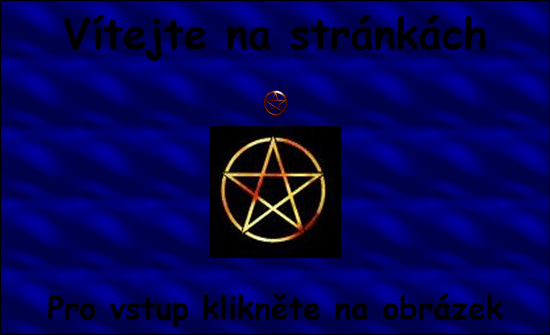 Vstupní stránka