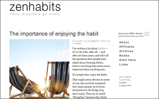 zenhabits.net