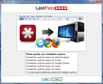 Instalace LastPass