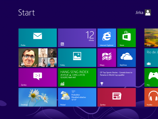Windows 8 - prostředí Metro