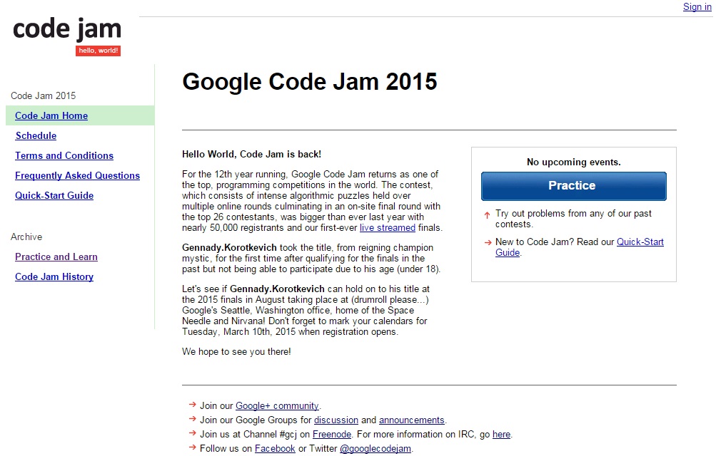 Code Jam