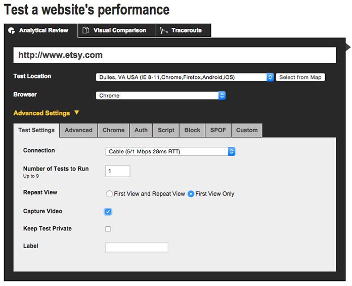 webpagetest.org