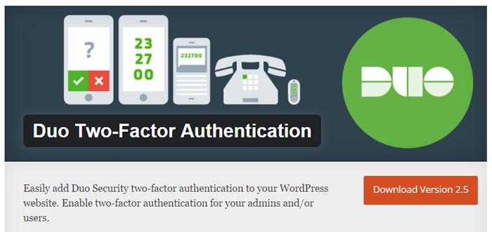 Duo Two-Factor authentication
